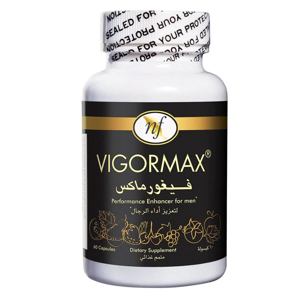 Natural Fervor Vigormax Performance Enhancer Capsules For Men 60's - Easy Pharmacy LLC
