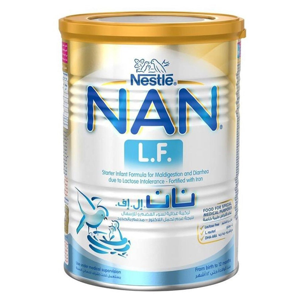 Nestle NAN LF Lactose Free Baby Milk Formula For 0 To 12 Months 400g - Easy Pharmacy LLC