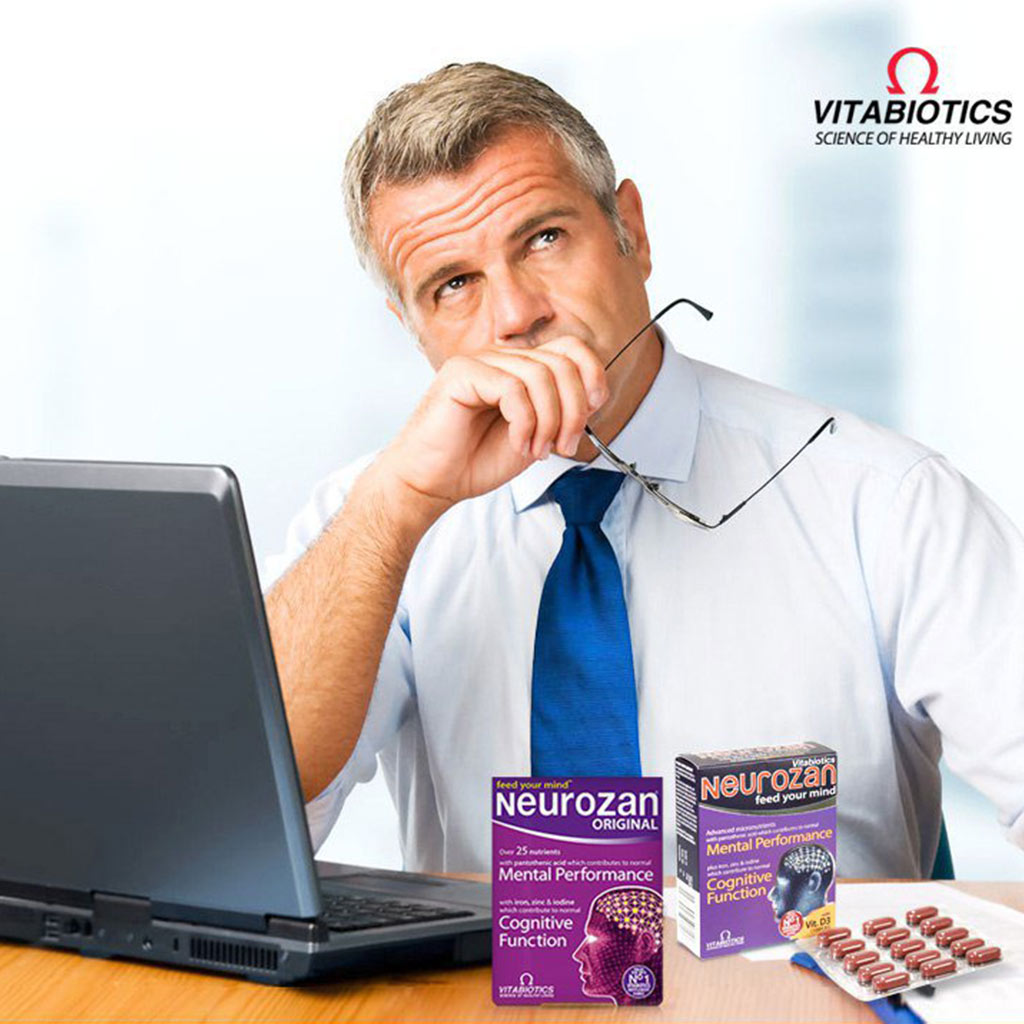 Vitabiotics Neurozan Mind Booster Supplement Tablets For Healthy Mental & Cognitive Function, Pack of 30's - Easy Pharmacy LLC