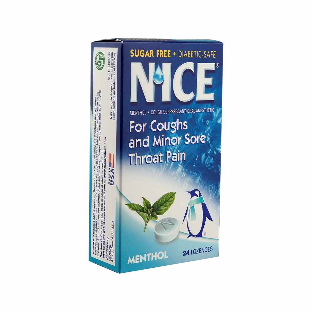 Nice Menthol Lozenges 24's - Easy Pharmacy LLC