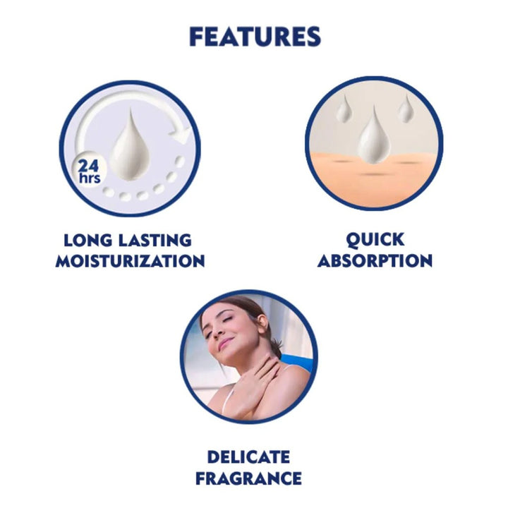 Nivea Almond Oil Nourishing Body Lotion 250 mL - Easy Pharmacy LLC