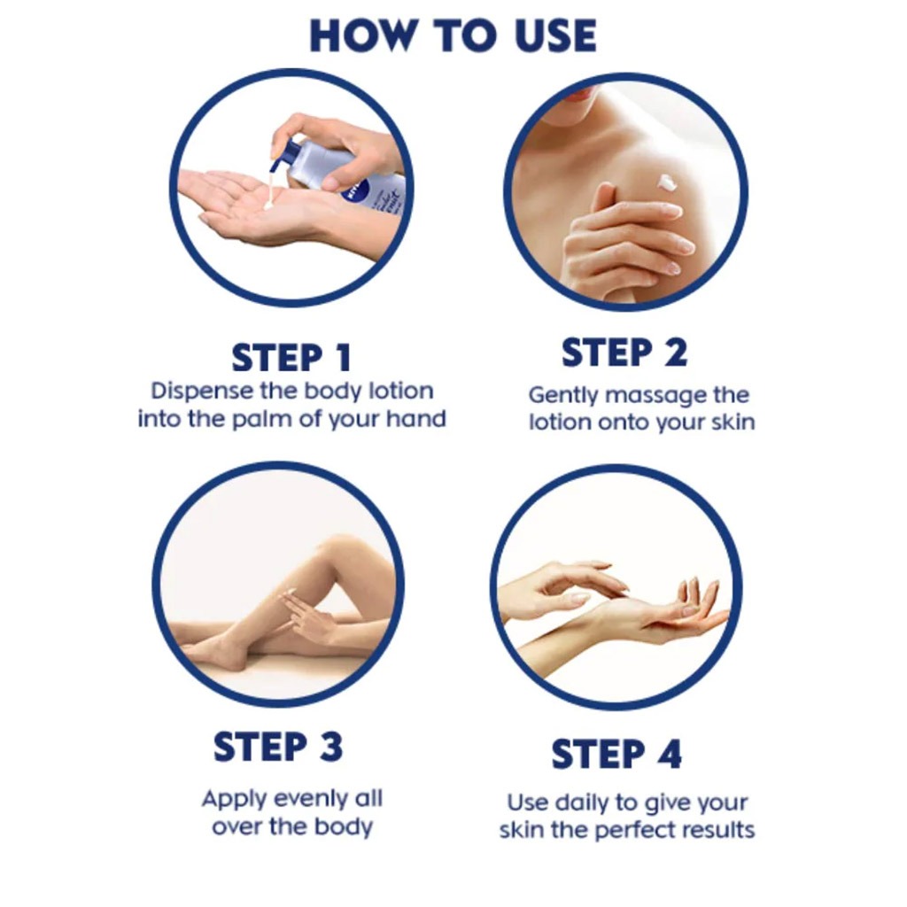 Nivea Almond Oil Nourishing Body Lotion 250 mL - Easy Pharmacy LLC