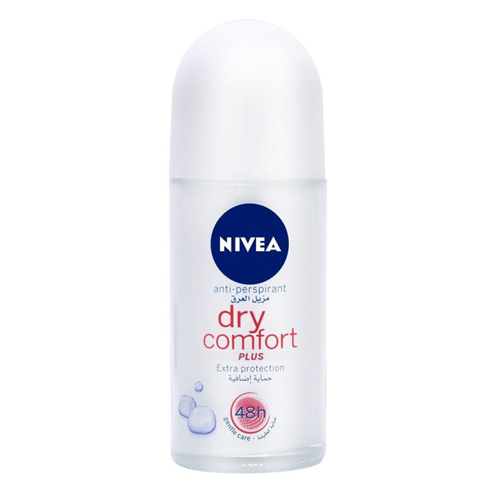 Nivea Dry Comfort Plus Female Deodorant Roll-On 50 mL - Easy Pharmacy LLC
