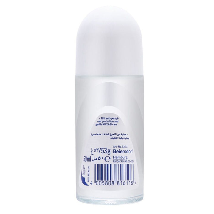 Nivea Dry Comfort Plus Female Deodorant Roll-On 50 mL - Easy Pharmacy LLC