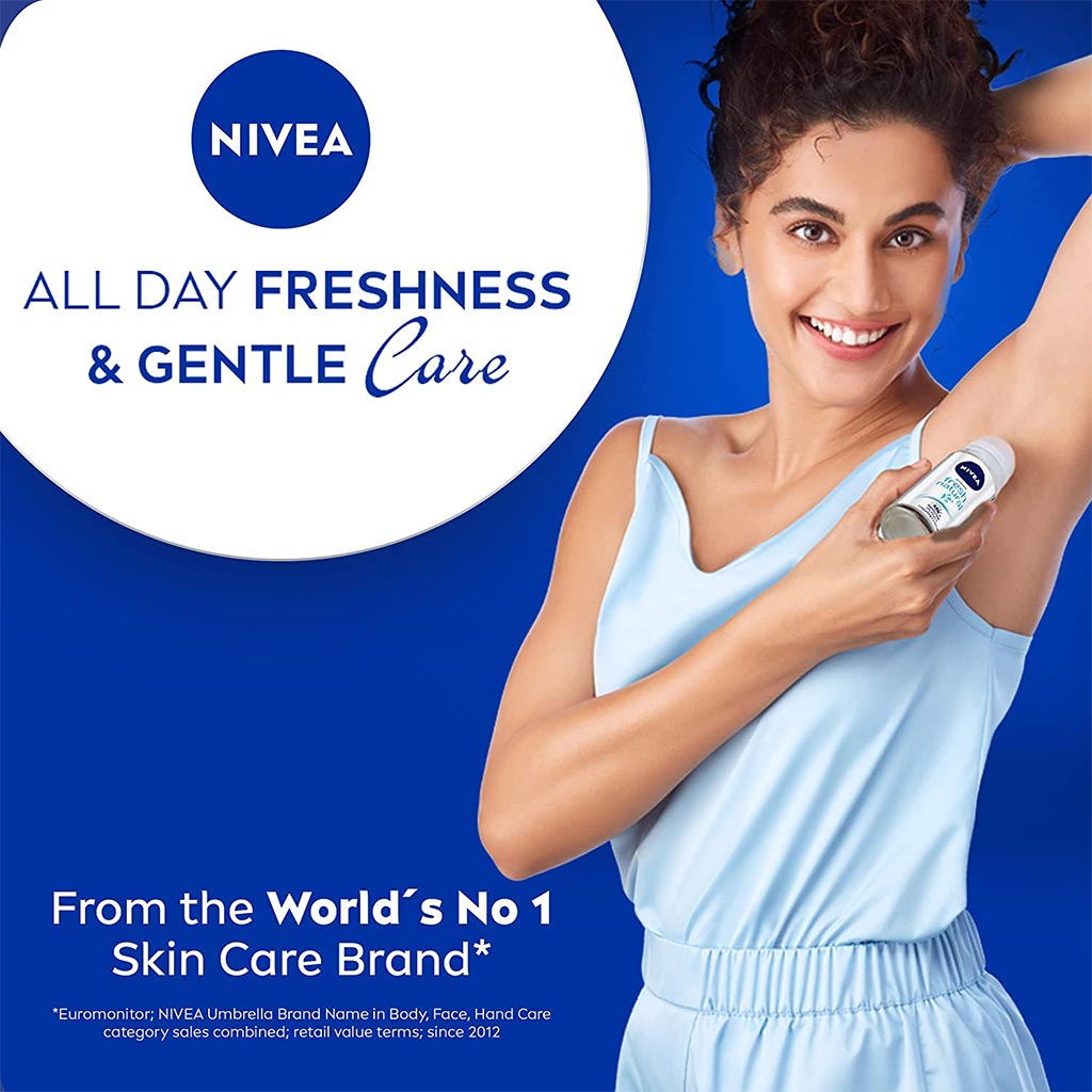 Nivea Fresh Natural Deodorant Roll-On 50 mL - Easy Pharmacy LLC