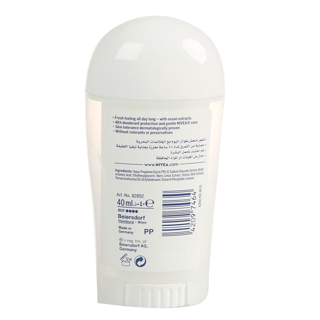 Nivea Fresh Natural Deodorant Stick 40 mL - Easy Pharmacy LLC