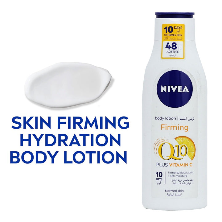 Nivea Firming Q10 Energy Plus Body Lotion 250 mL - Easy Pharmacy LLC