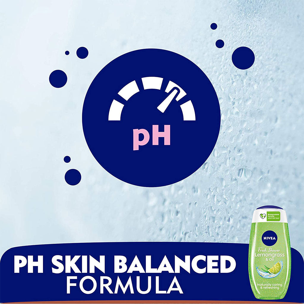 Nivea Lemongrass & Oil Shower Gel 250 mL - Easy Pharmacy LLC