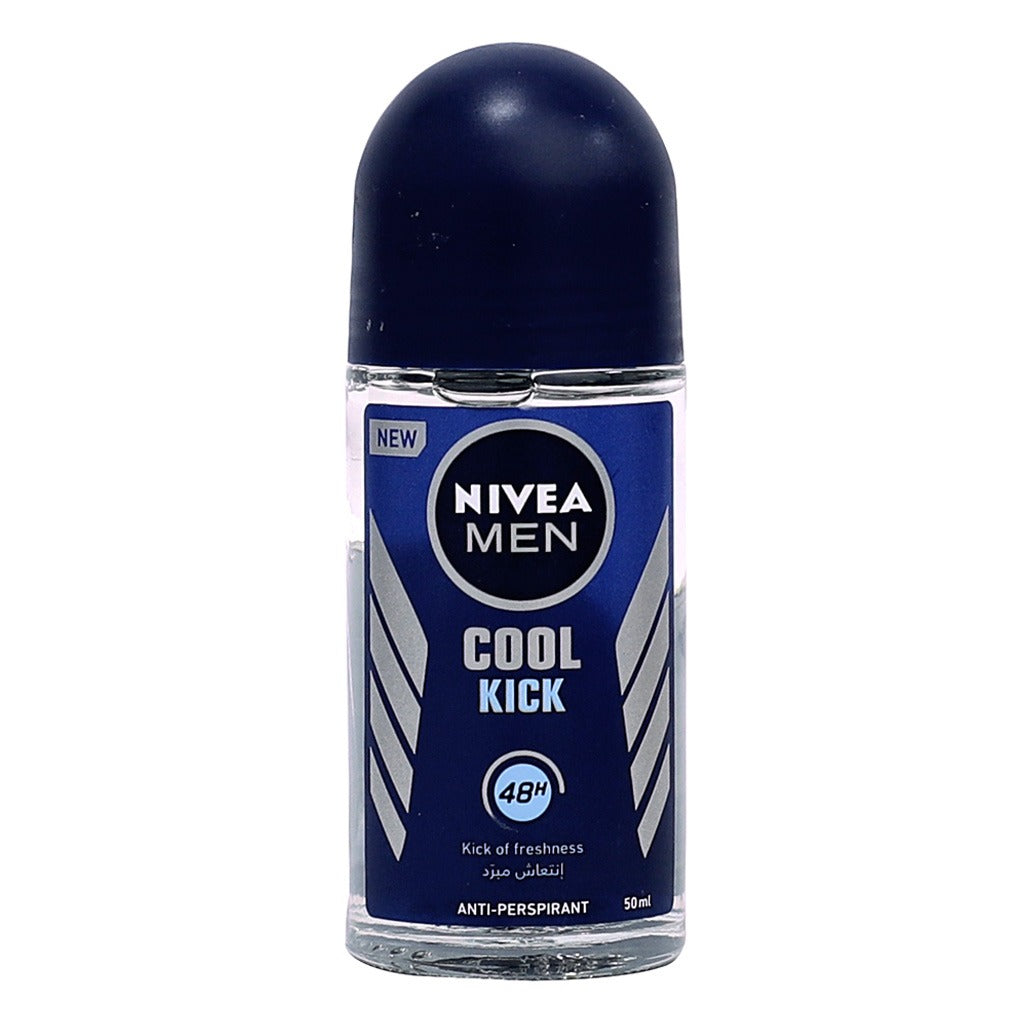 Nivea Men Cool Kick Antiperspirant Roll-On 50 mL - Easy Pharmacy LLC