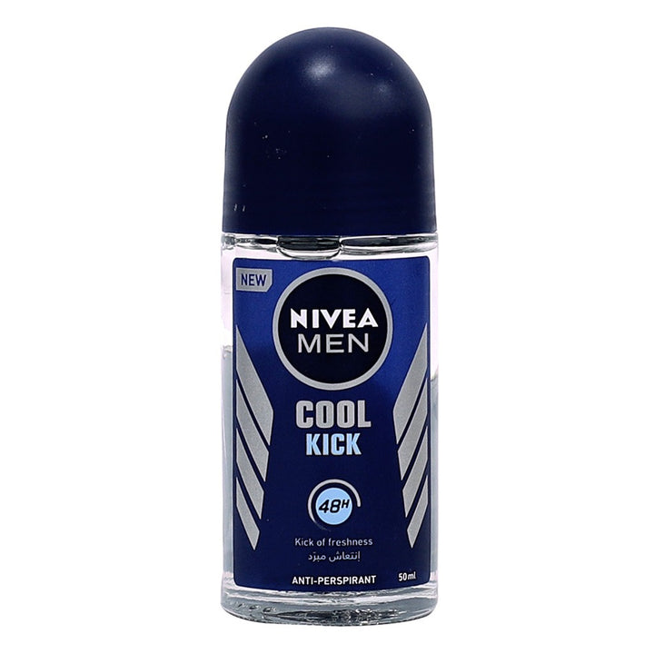 Nivea Men Cool Kick Antiperspirant Roll-On 50 mL - Easy Pharmacy LLC
