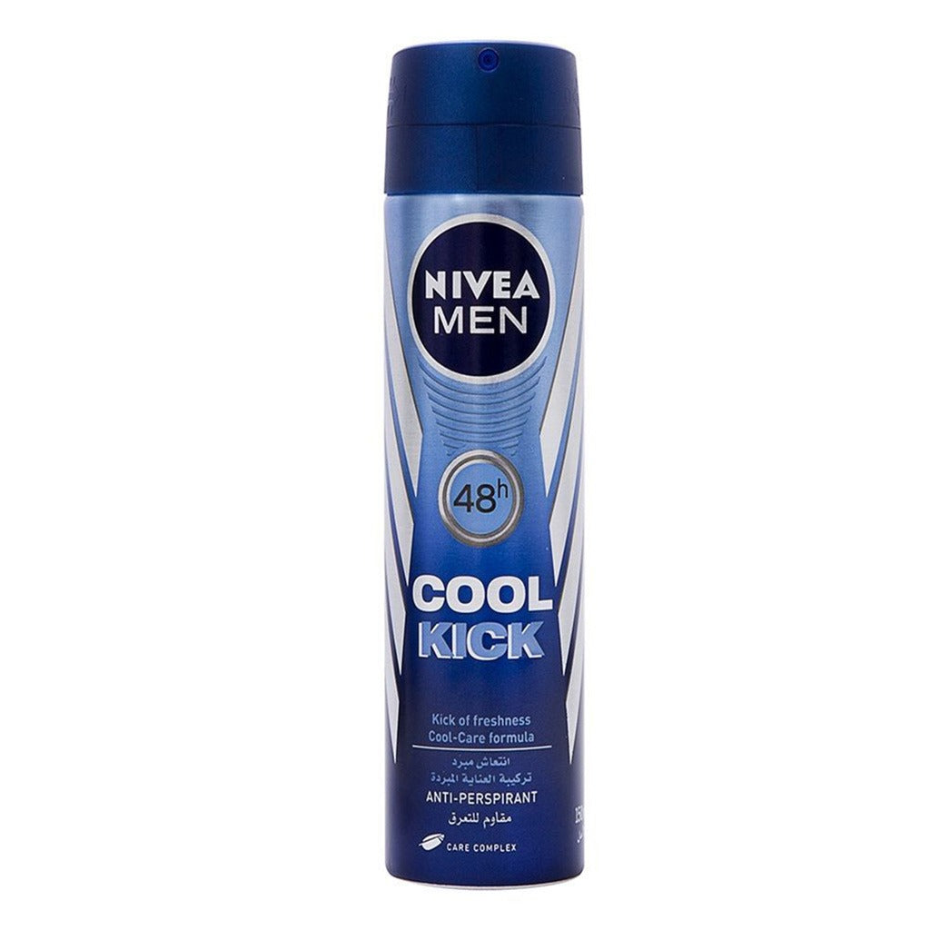Nivea Men Cool Kick Deodorant Spray 150 mL - Easy Pharmacy LLC