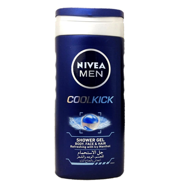 Nivea Men Cool Kick Shower Gel 250 mL - Easy Pharmacy LLC