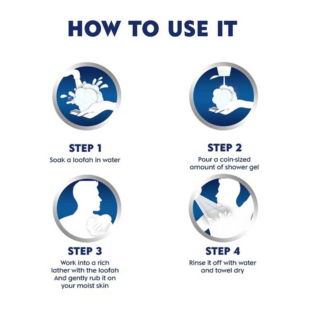 Nivea Men Cool Kick Shower Gel 250 mL - Easy Pharmacy LLC