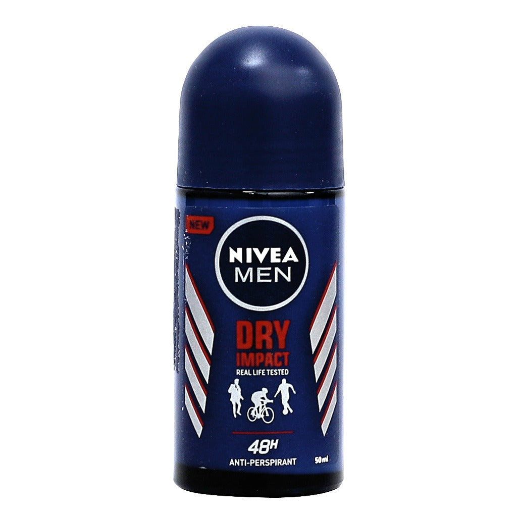Nivea Men Dry Impact Plus Antiperspirant Roll-On 50 mL - Easy Pharmacy LLC