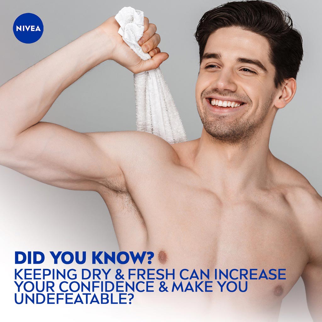 Nivea Men Dry Impact Plus Deodorant 150 mL - Easy Pharmacy LLC