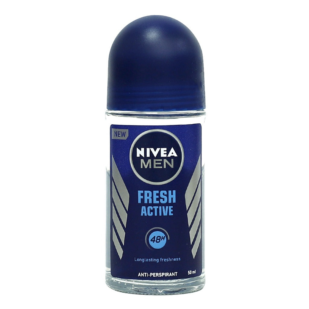 Nivea Men Fresh Active Deodorant Roll-On 50 mL - Easy Pharmacy LLC