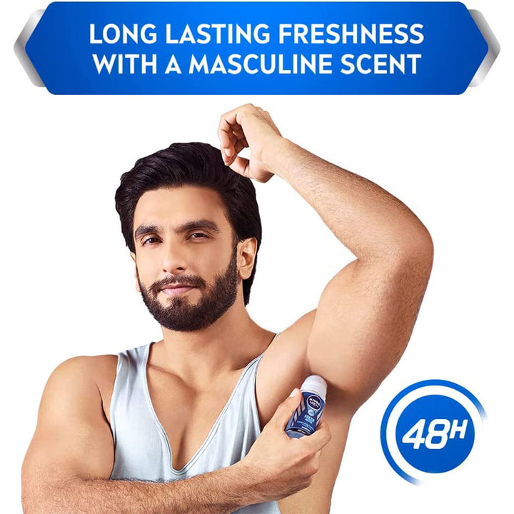 Nivea Men Fresh Active Deodorant Roll-On 50 mL - Easy Pharmacy LLC
