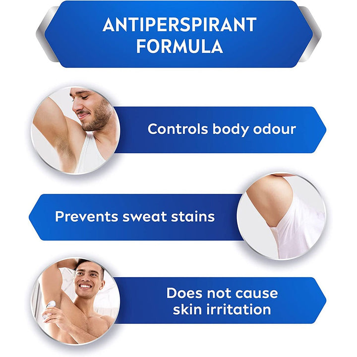 Nivea Men Fresh Active Deodorant Roll-On 50 mL - Easy Pharmacy LLC