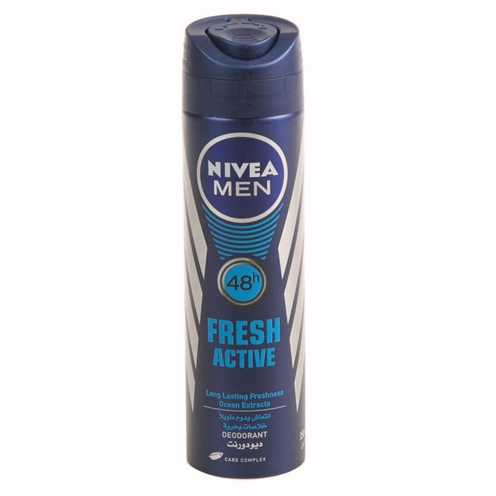 Nivea Men Fresh Active Deodorant 150 mL - Easy Pharmacy LLC