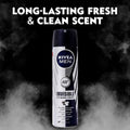 Nivea Men Invisible for Black and White Deodorant Spray 150 mL