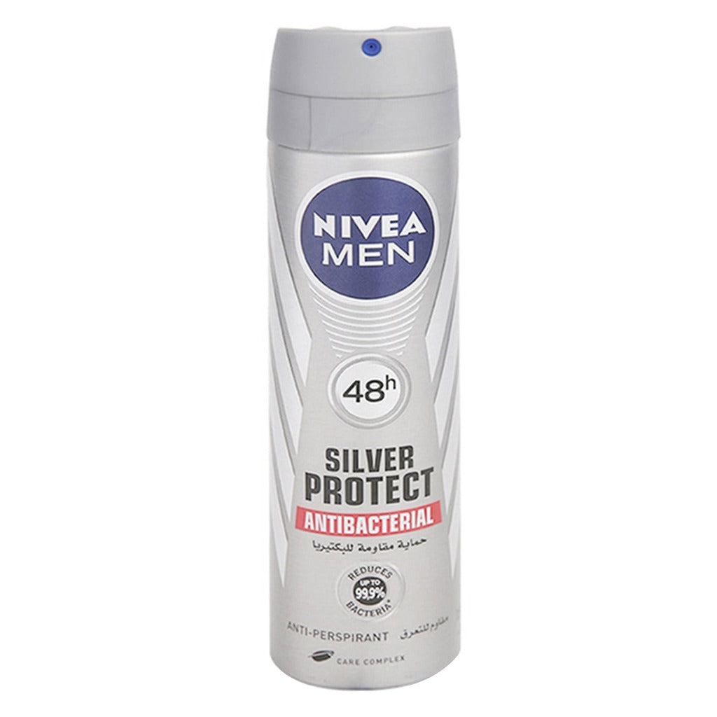 Nivea Men Silver Protect Spray 150 mL - Easy Pharmacy LLC