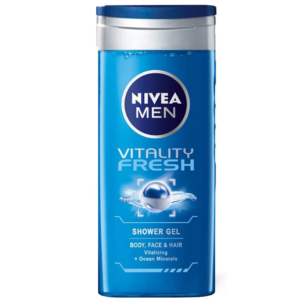 Nivea Men Vitality Fresh Shower Gel 250 mL - Easy Pharmacy LLC