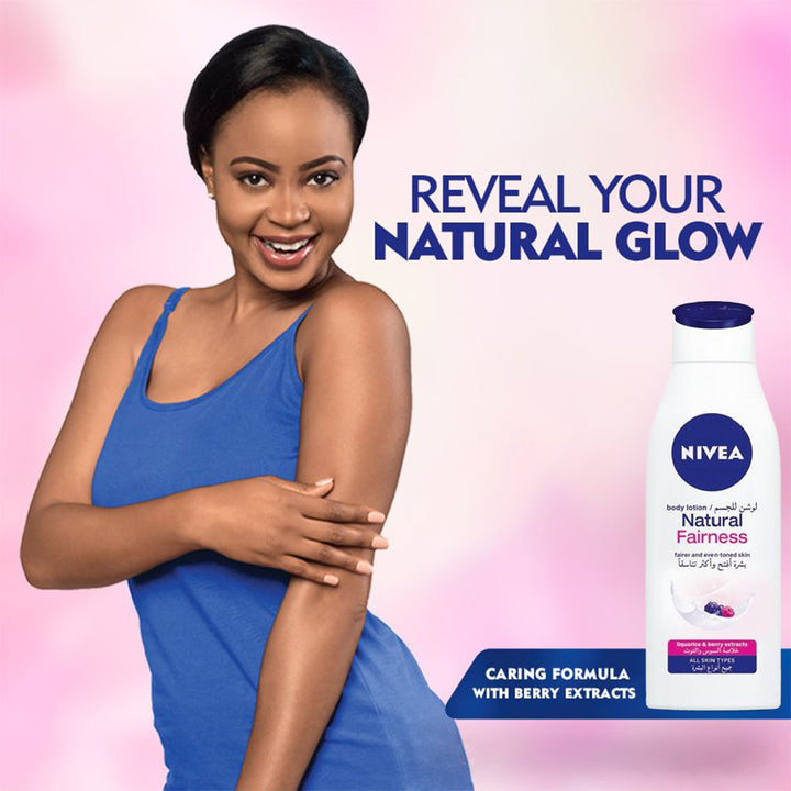 Nivea Natural Fairness Body Lotion 250 mL - Easy Pharmacy LLC