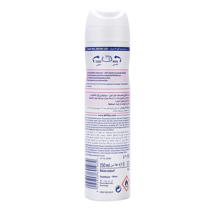 Nivea Natural Fairness Deodorant Spray 150 mL - Easy Pharmacy LLC