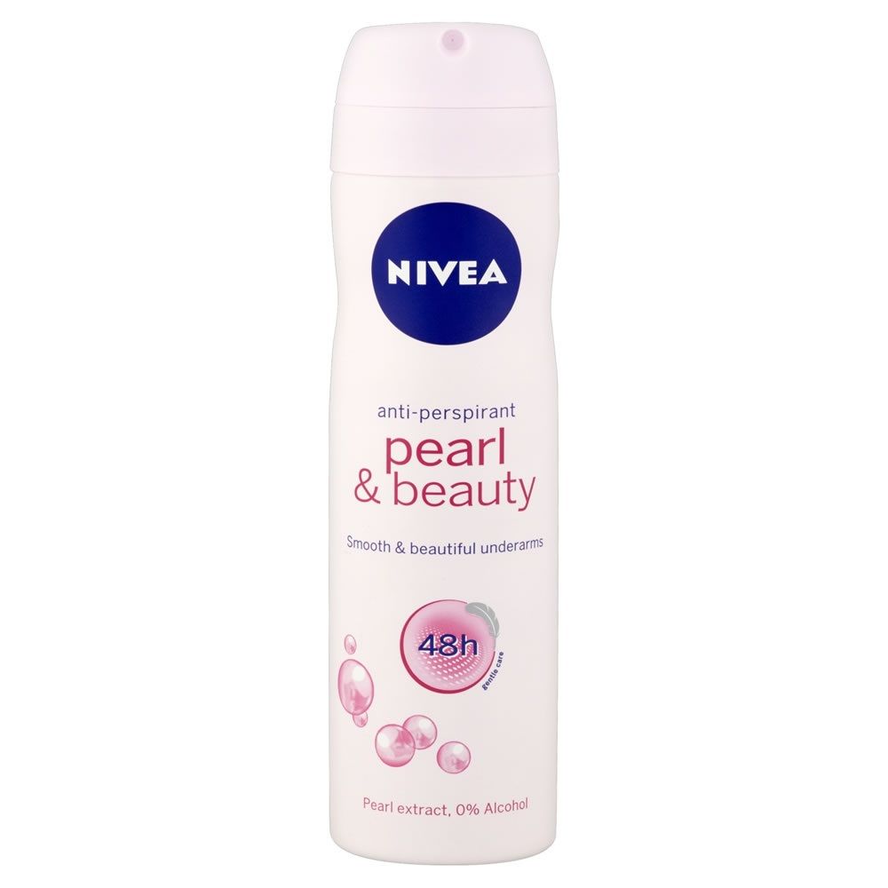 Nivea Pearl & Beauty Antiperspirant Spray 150 mL - Easy Pharmacy LLC