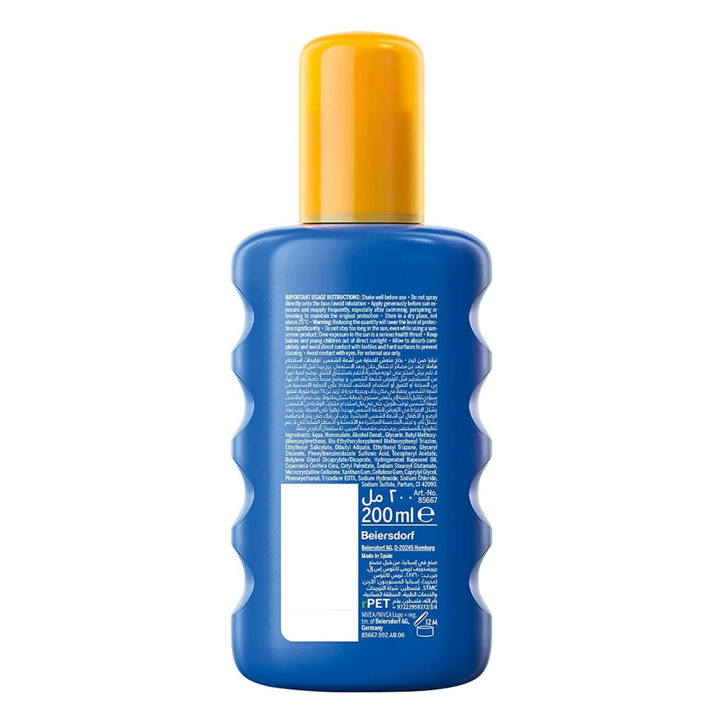 Nivea Sun Kids Protect & Care Spray SPF50+ 200 mL - Easy Pharmacy LLC