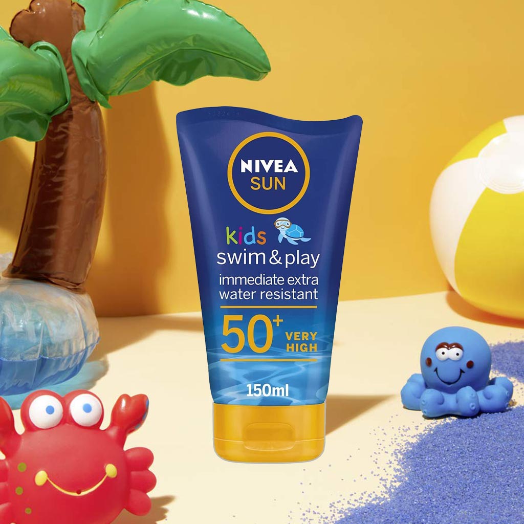 Nivea Sun Kids SPF50+ Swim & Play Lotion 150 mL - Easy Pharmacy LLC