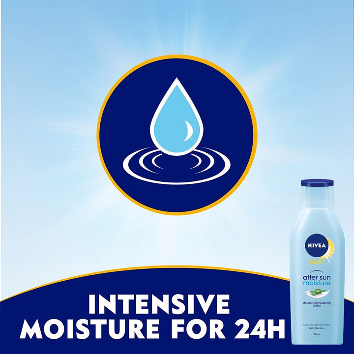 Nivea Sun Moisturising After Sun Lotion 200 mL - Easy Pharmacy LLC