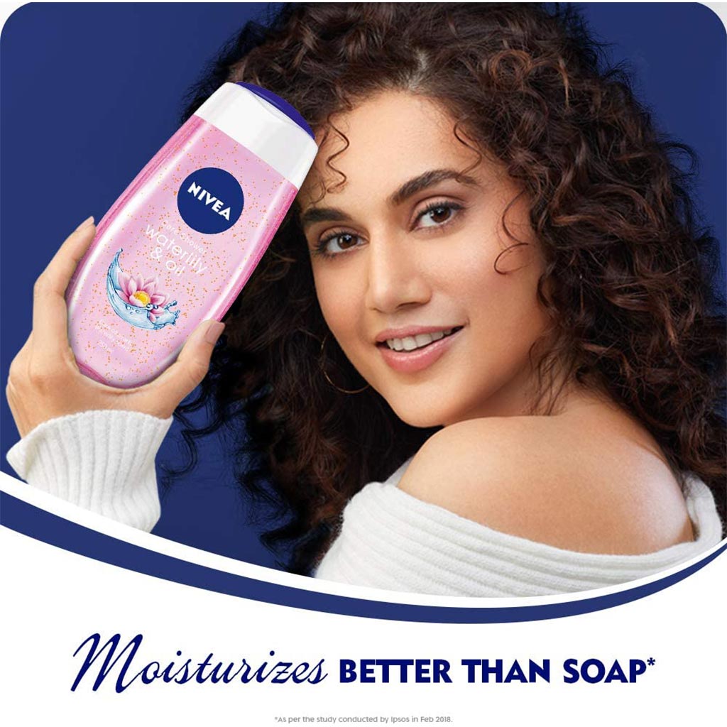 Nivea Waterlily and Oil Shower Gel 250 mL - Easy Pharmacy LLC