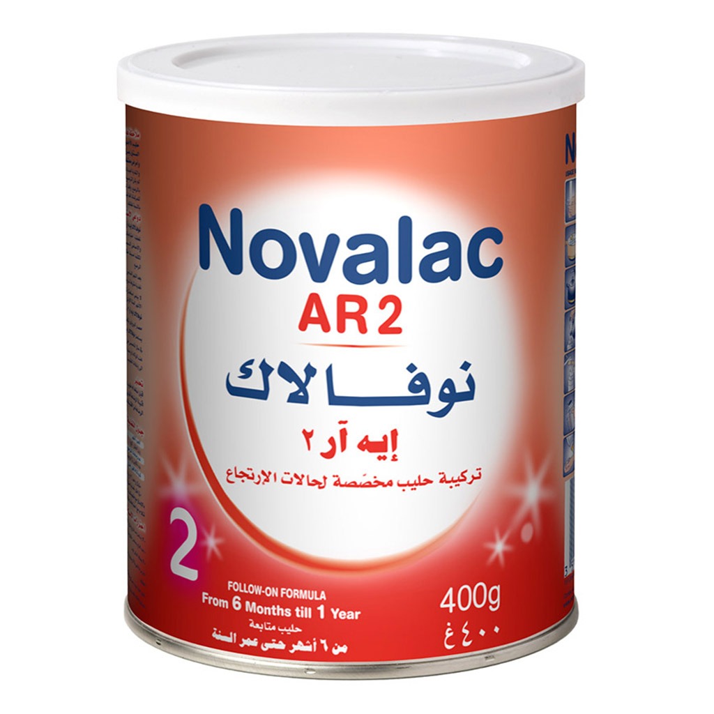 Novalac AR Stage 2 Anti Regurgitation Infant Milk Formula For 6 To 12 Months 400g - Easy Pharmacy LLC