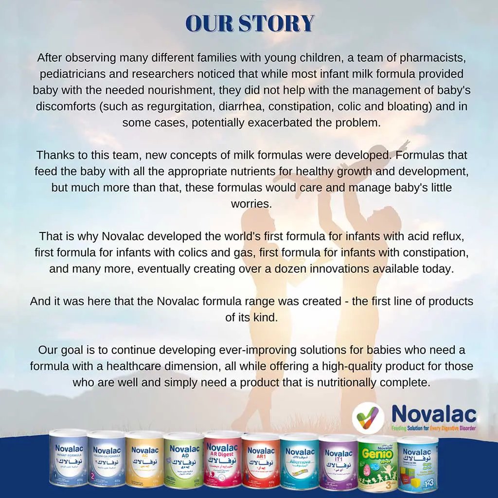 Novalac IT Stage 1 Improved Transit Baby Milk Formula For 0 To 6 Months 400g