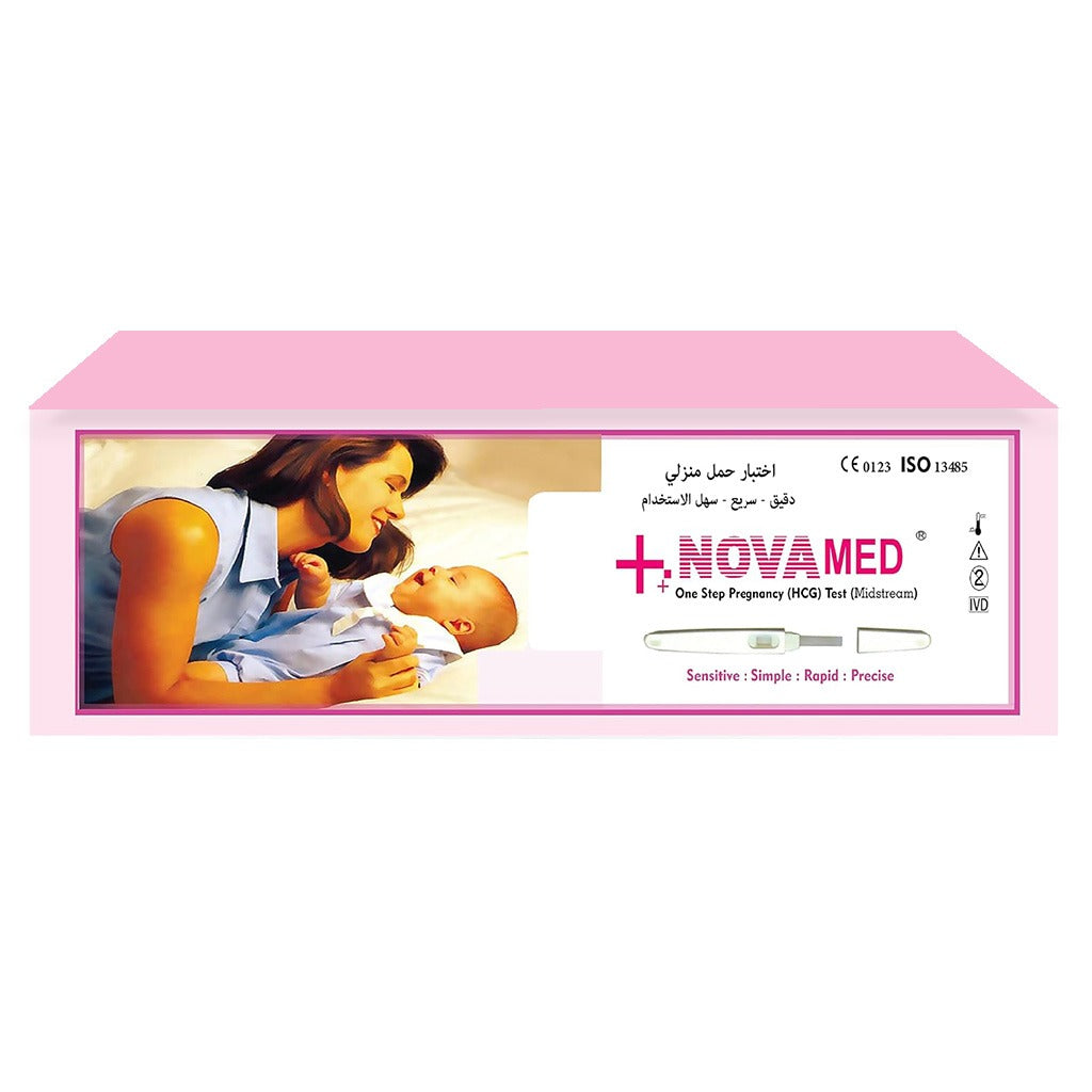 Novamed Midstream One Step Pregnancy Test 1's - Easy Pharmacy LLC