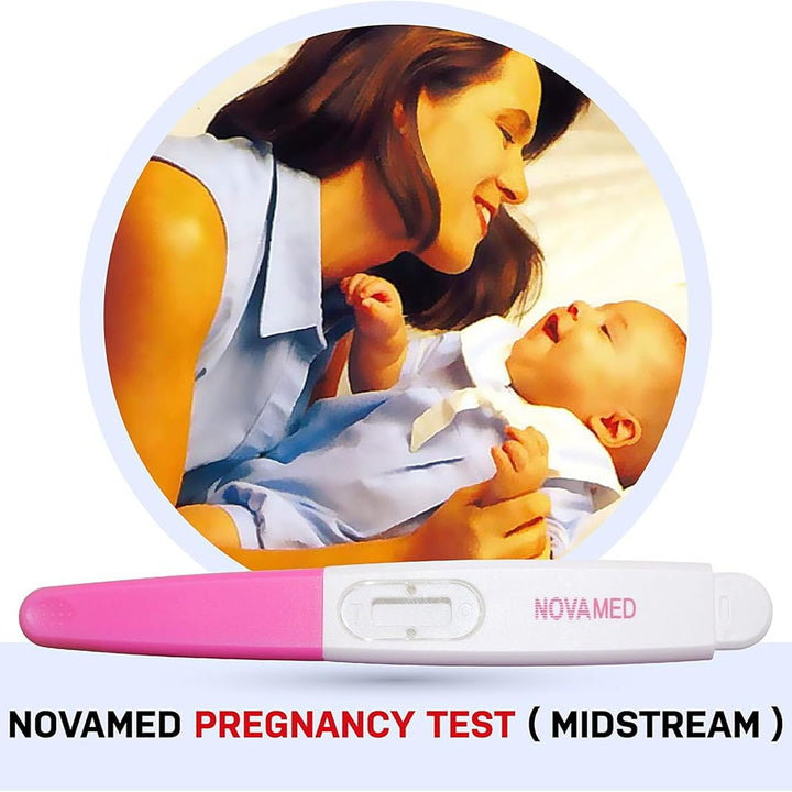 Novamed Midstream One Step Pregnancy Test 1's - Easy Pharmacy LLC