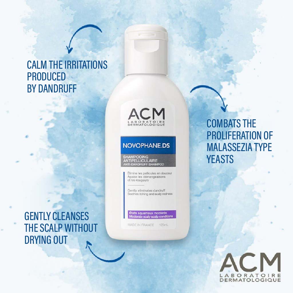 ACM Novophane DS Anti-Dandruff Shampoo For Scaly Scalp 125ml - Easy Pharmacy LLC