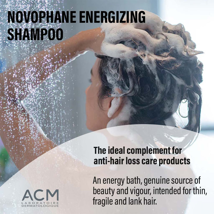 ACM Novophane Energizing Shampoo For Damaged, Dull & Weakened Hair 200ml - Easy Pharmacy LLC