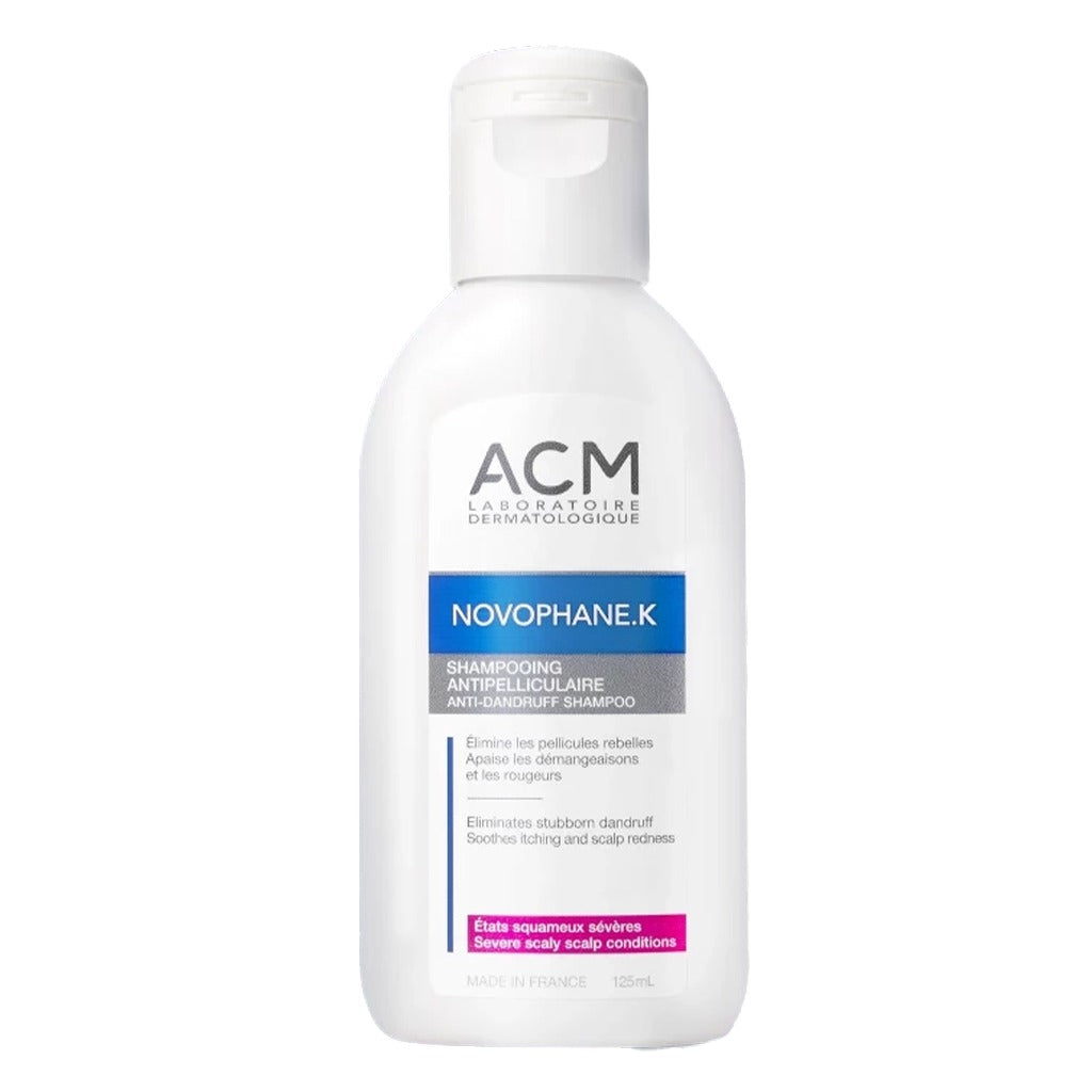 ACM Novophane K Anti-Dandruff Shampoo For Severe Scaly Scalp 125ml - Easy Pharmacy LLC