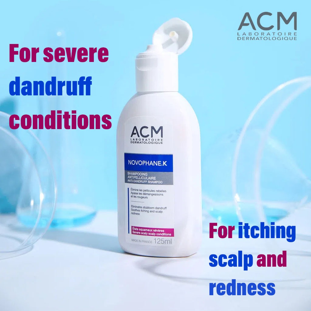 ACM Novophane K Anti-Dandruff Shampoo For Severe Scaly Scalp 125ml - Easy Pharmacy LLC