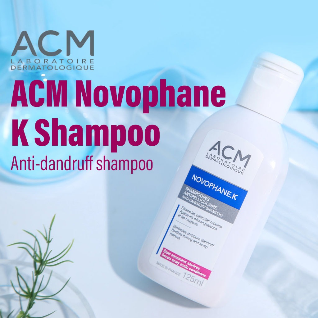 ACM Novophane K Anti-Dandruff Shampoo For Severe Scaly Scalp 125ml - Easy Pharmacy LLC