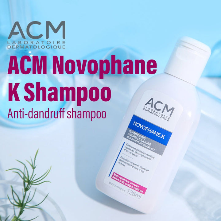 ACM Novophane K Anti-Dandruff Shampoo For Severe Scaly Scalp 125ml - Easy Pharmacy LLC