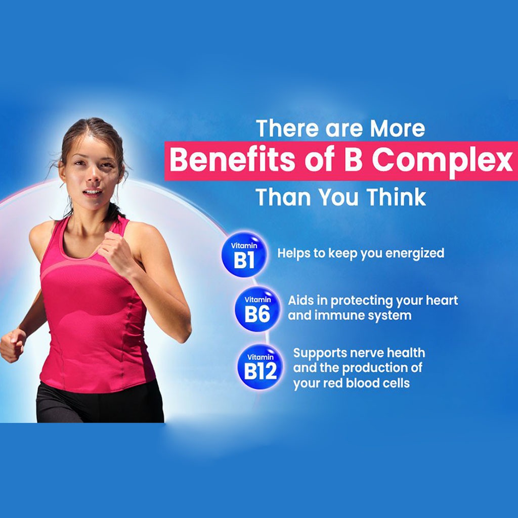 Now B-100 Vitamin B-Complex Capsules For Energy Production & Nervous System, Pack of 100's - Easy Pharmacy LLC
