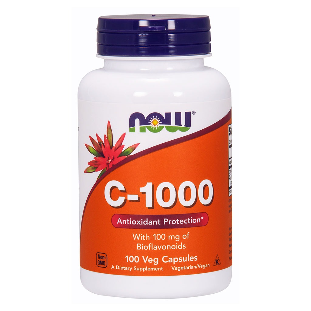 Now C-1000 Vitamin C Tablets For Antioxidant & Immune Support, Pack of 100's - Easy Pharmacy LLC