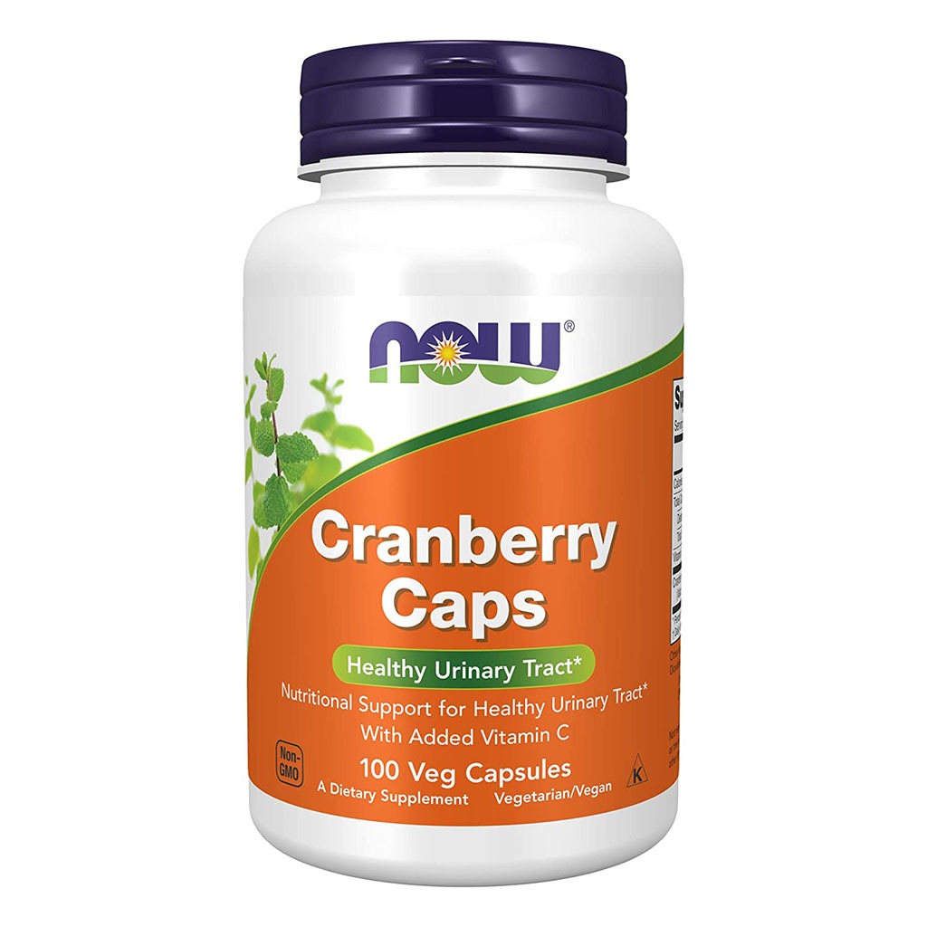 Now Cranberry Capsules With Vitamin C For Healthy Urinary Health, Pack of 100's - Easy Pharmacy LLC