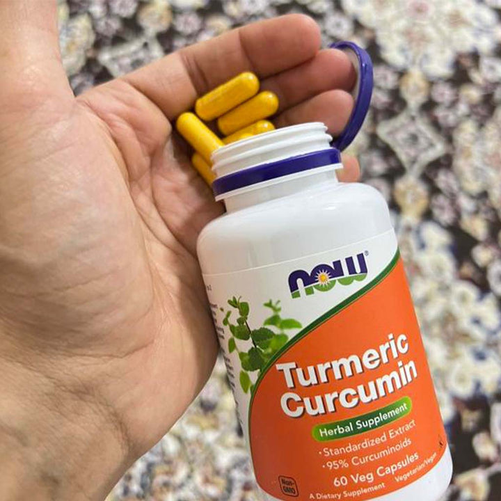 Now Curcumin 665mg Vegetarian Capsules For Anti-Inflammatory & Antioxidant Support, Pack of 60's - Easy Pharmacy LLC