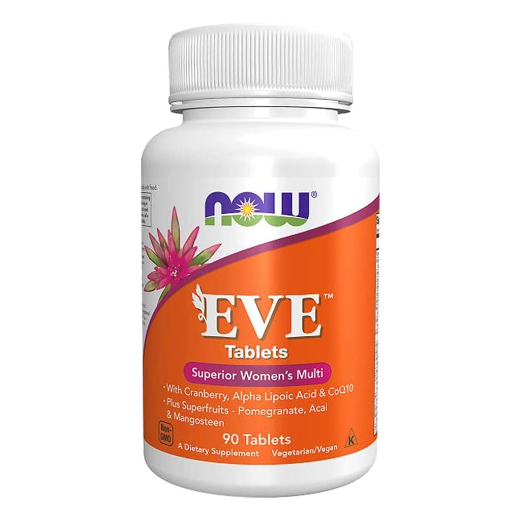 Now Eve Multivitamin Multimineral Tablets For Overall Wellness of Women, Pack of 90's - Easy Pharmacy LLC