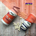 Now Folic Acid 800 mcg with Vitamin B12 Tablets For Healthy Heart, Pack of 250's