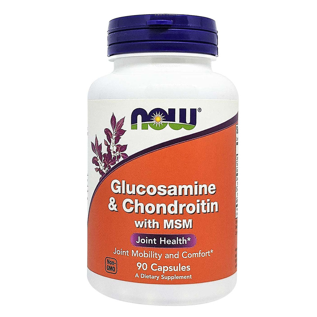 Now Glucosamine & Chondroitin With MSM Capsules For Joint Health, Pack of 90's - Easy Pharmacy LLC